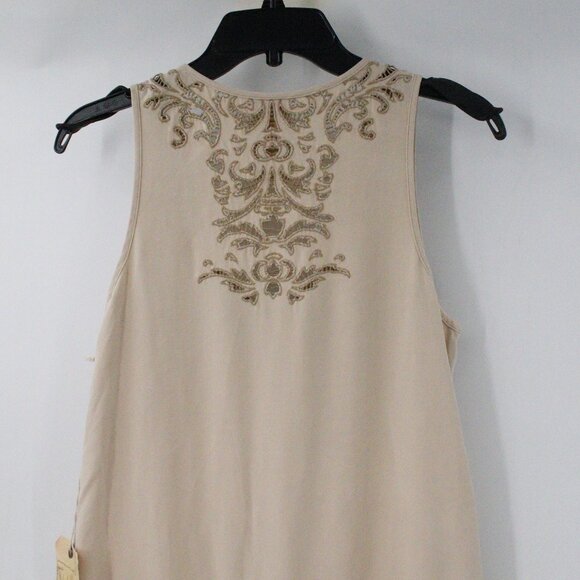 Da-Nang Beige Women Jeans Overalls - Picture 9 of 16